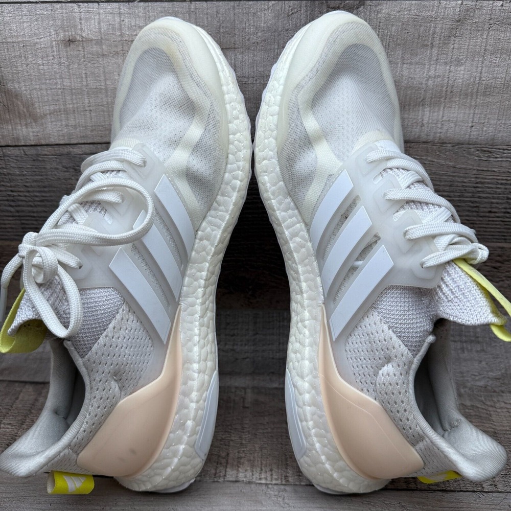 Adidas UltraBoost Running Shoes Womens Size 8 White Sneakers DNA Mono GX3081‎ - Picture 8 of 13